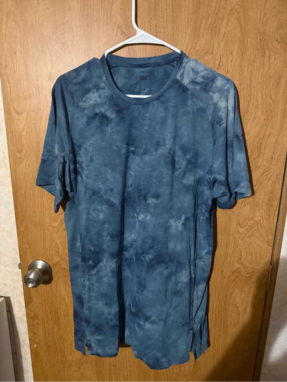 Lululemon Mens Tie-Dye Crewneck Tee - Blue